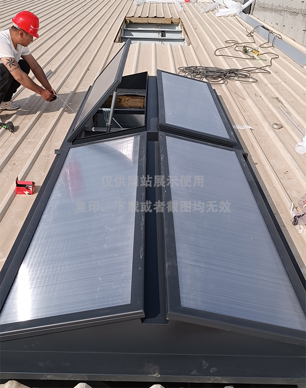 兰州王老吉生产车间古浪排烟天窗