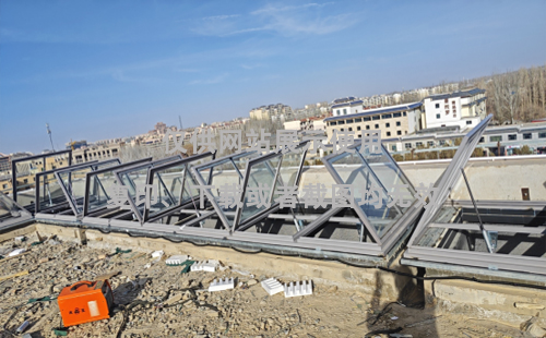 敦煌博物馆古浪排烟天窗