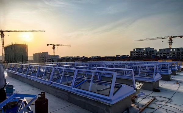 消防古浪排烟窗工作原理