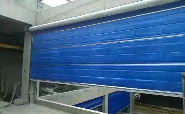 大型物流园区完成古浪防火门整体安装工程